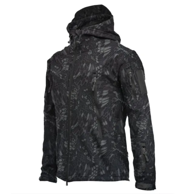 Trendy Men's Waterproof Thermal Hooded Jacket