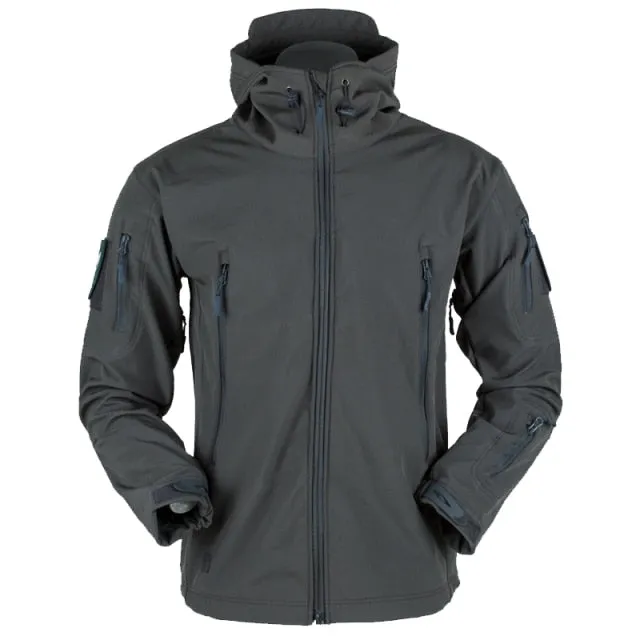 Trendy Men's Waterproof Thermal Hooded Jacket