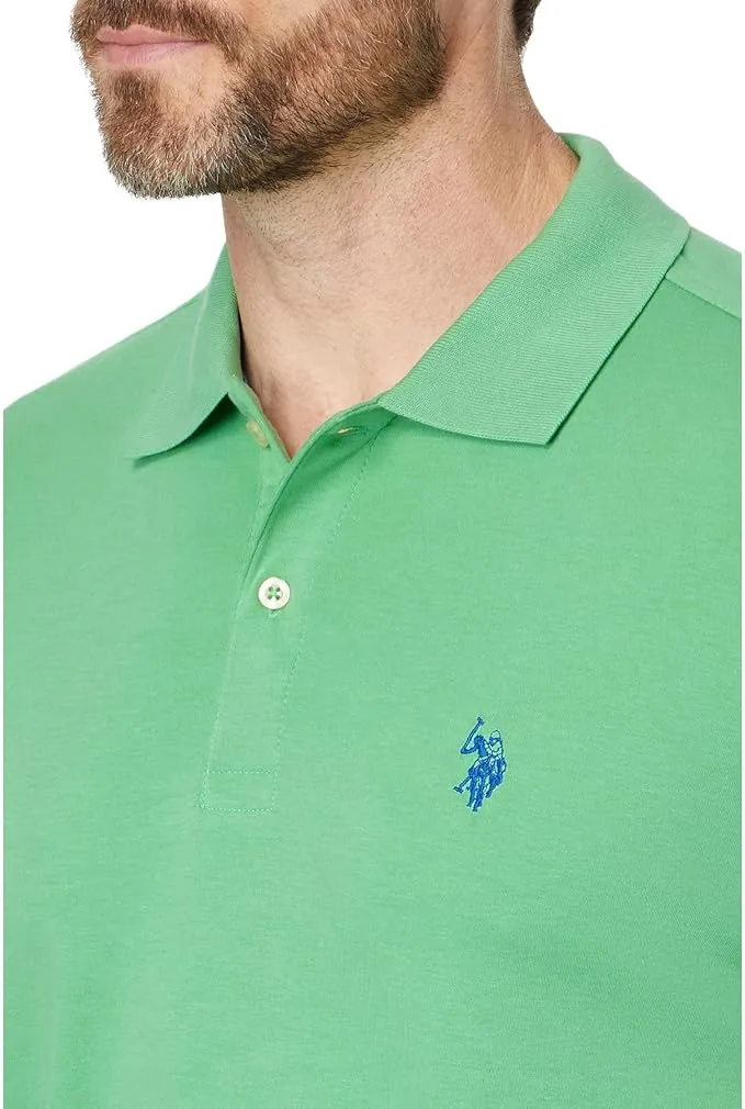 U.S. Polo Assn. Men's Solid Interlock Polo