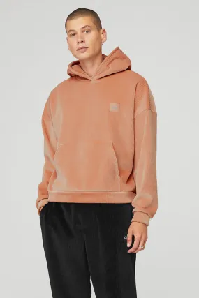 Velour Baller Hoodie - Soft Clay