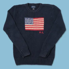 Vintage Polo Ralph Lauren USA Women's Sweater Small