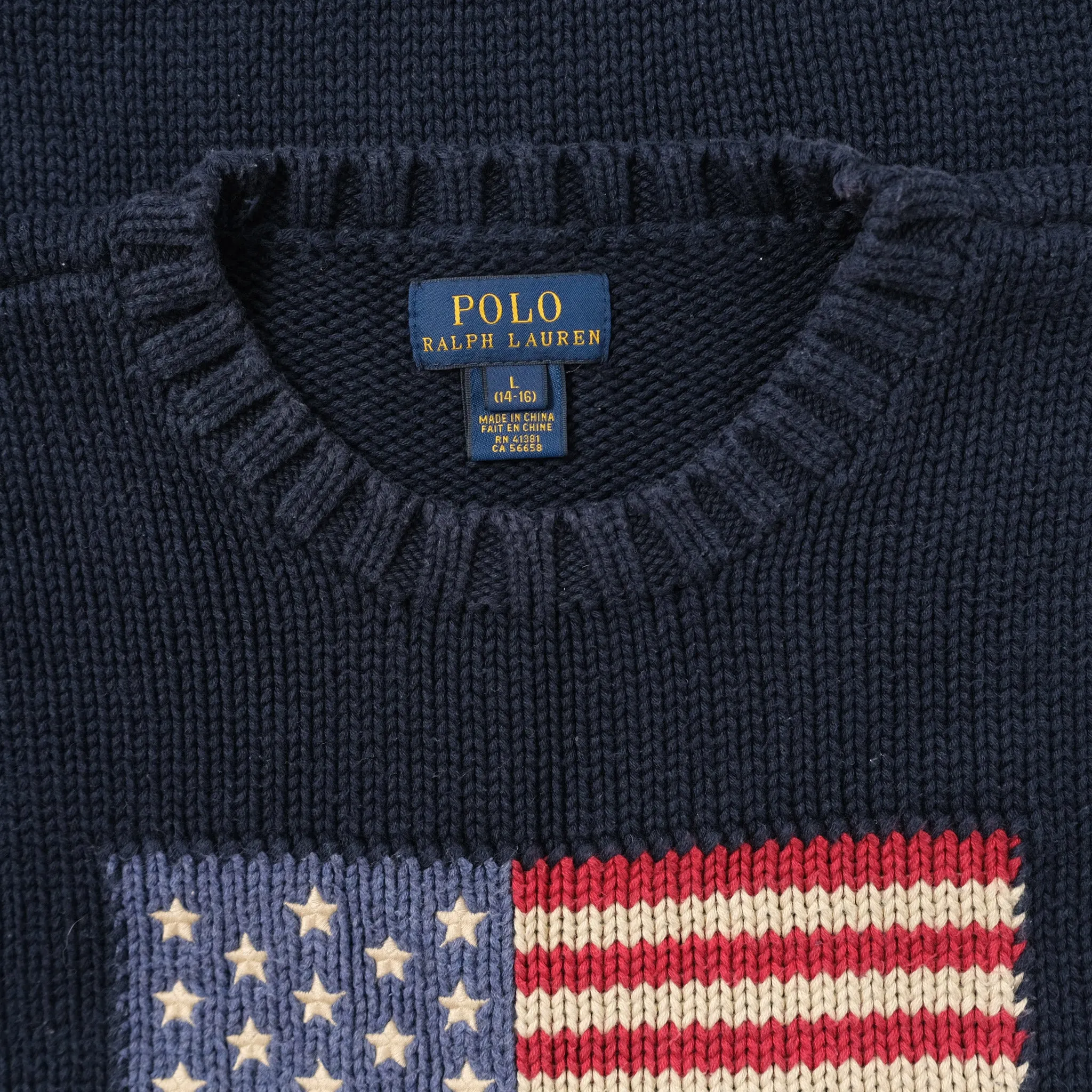 Vintage Polo Ralph Lauren USA Women's Sweater Small