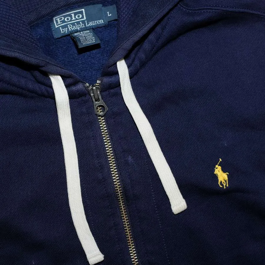 Vintage Polo Ralph Lauren Zip Hoody Large