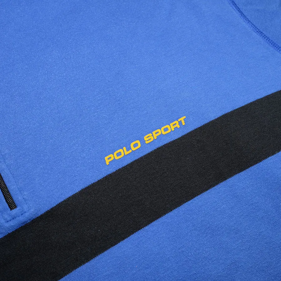 Vintage Polo Sport Q-Zip Sweater XLarge / XXL