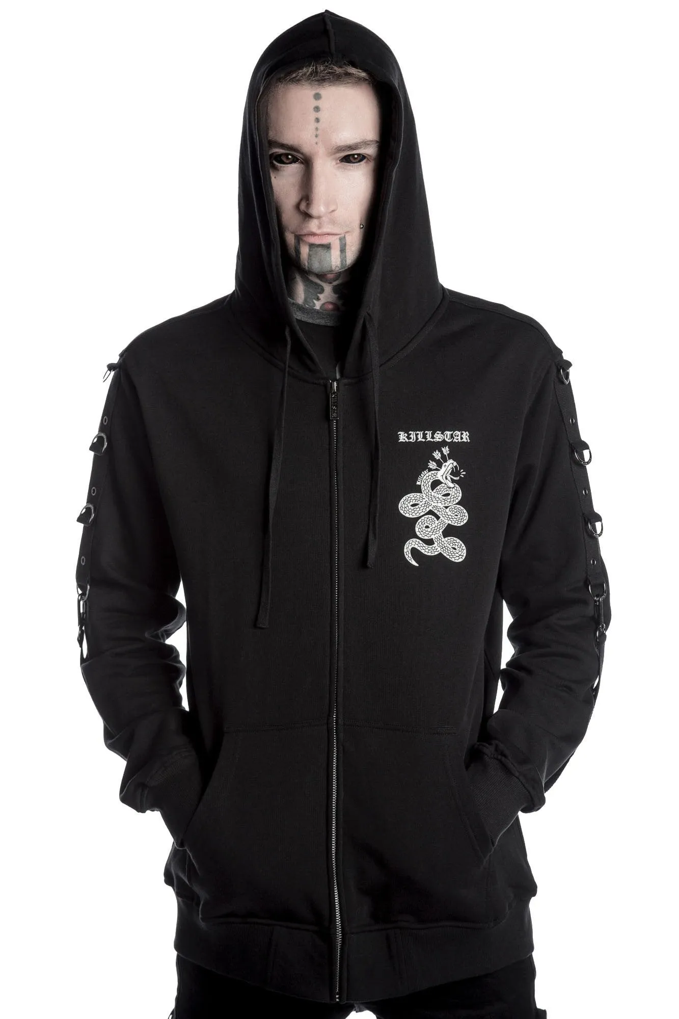 Warhell Studded Hoodie [B]