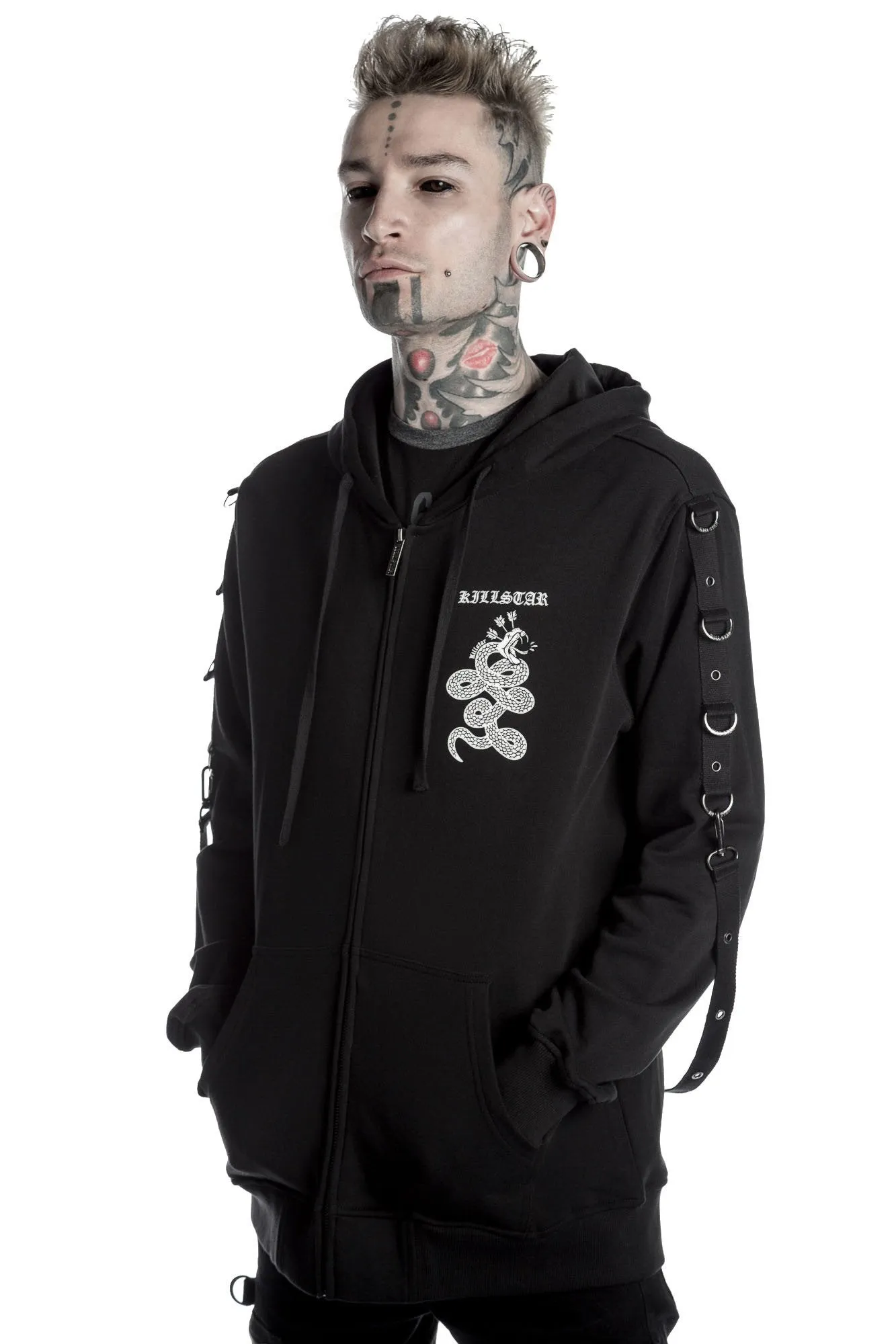 Warhell Studded Hoodie [B]