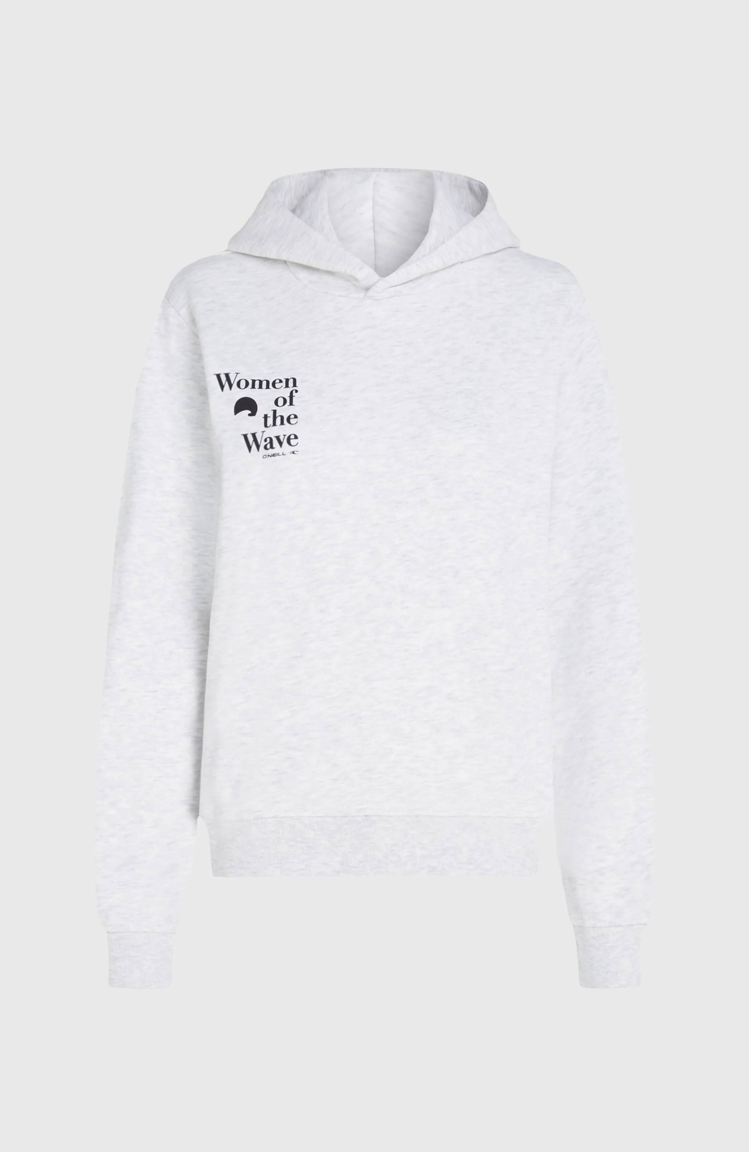 Women of the Wave Hoodie | White Melange