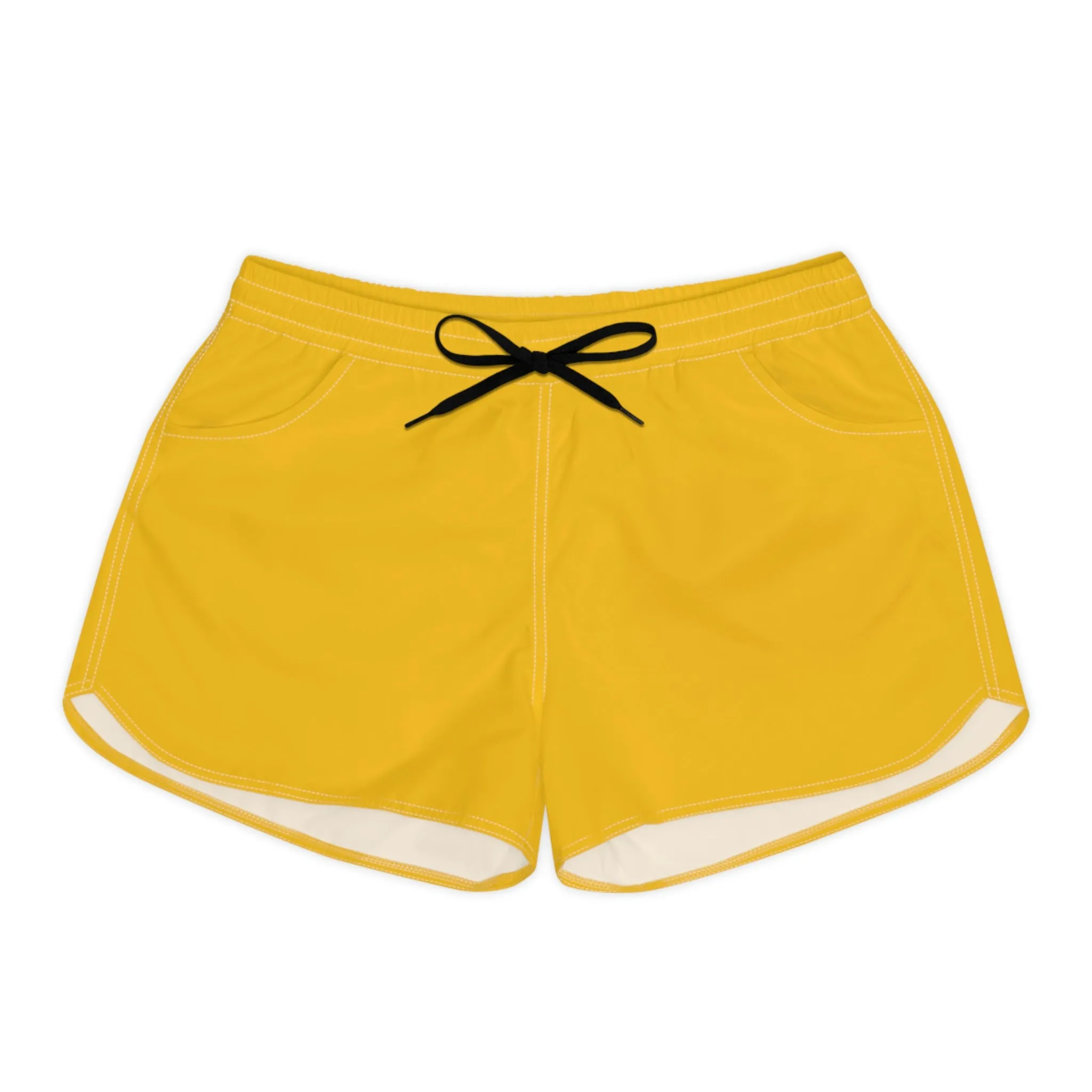 Women's Casual Shorts - Yellow