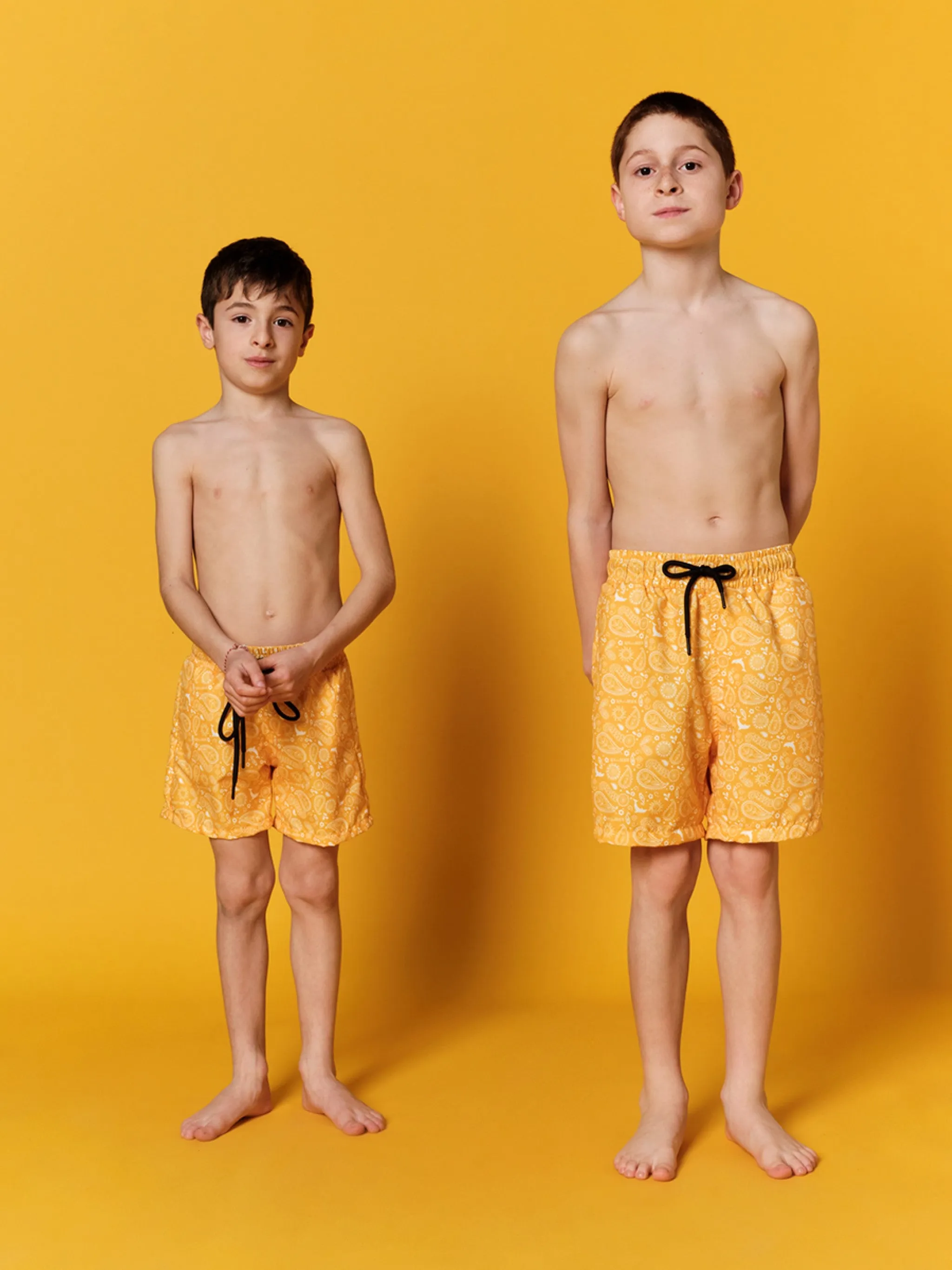 Yellow Bandana | Boys' Shorts