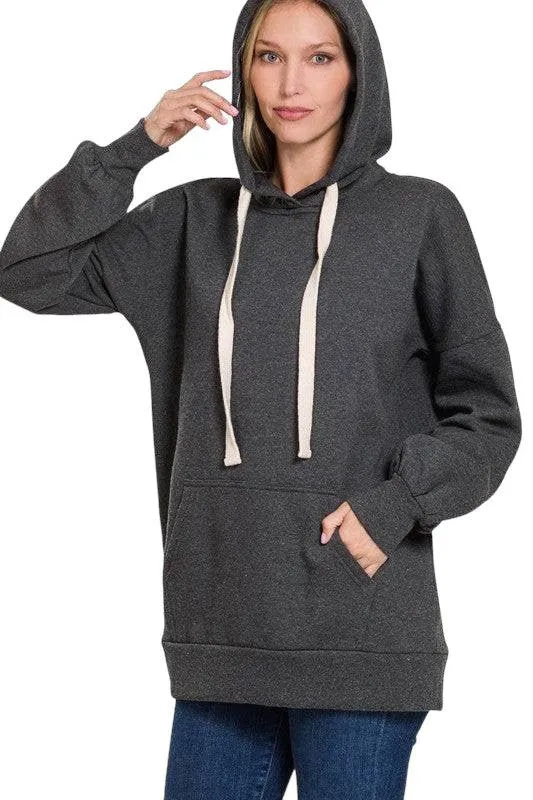 Zenana Loose Fit Hoodie